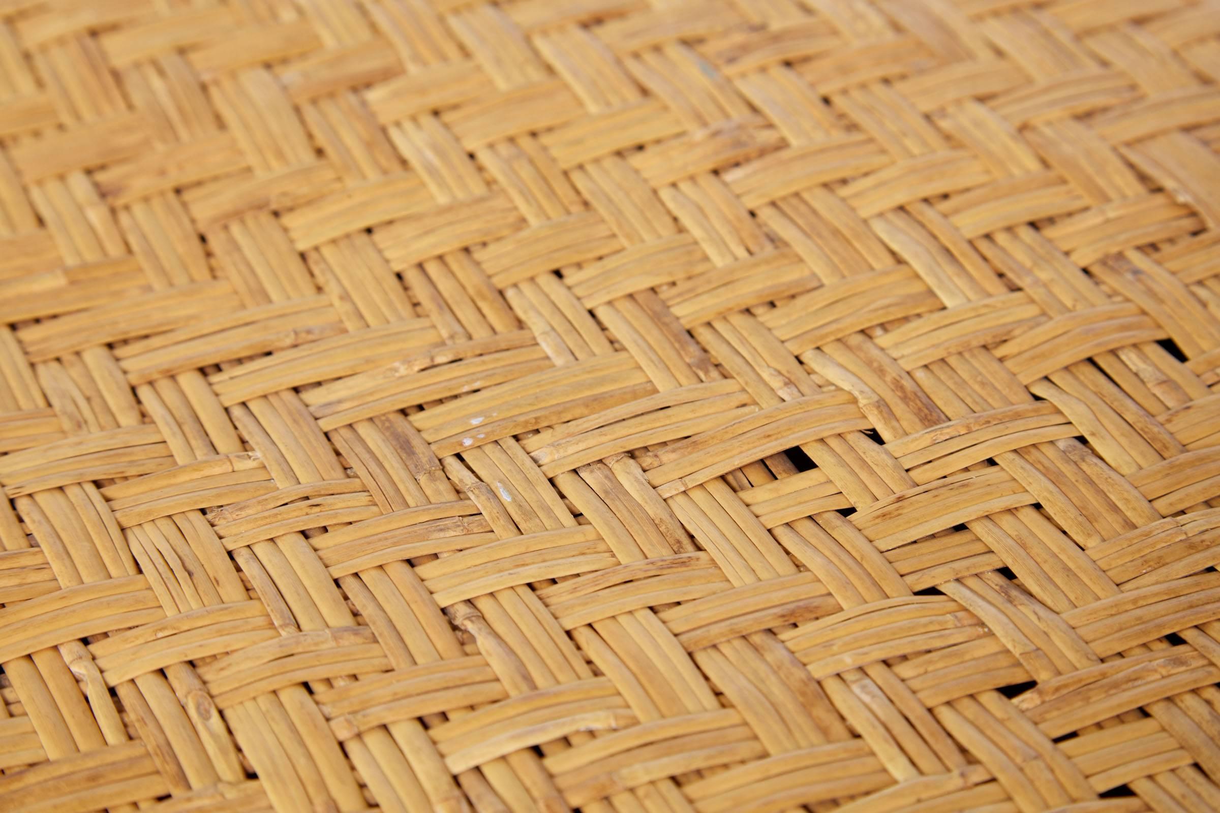 20th Century Japanese Lidded Kimono Basket 'Shibui' 1