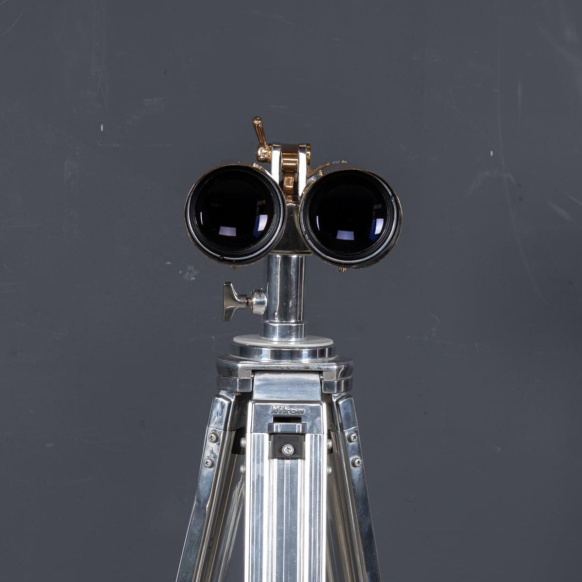 Japanische Marinebrücke des 20. Jahrhunderts „Big Eye“ 15X80-Binoculars von Nikon um 1940 im Angebot 2