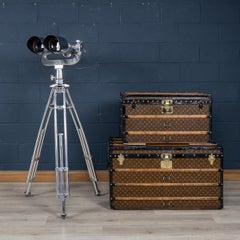 20th Century Japanese Pair Of Naval Bridge "Big Eye" Binoculars By Nikon c.1940