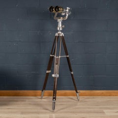 20th Century Japanese Polished Naval Bridge Binoculars By Kowa, c.1960