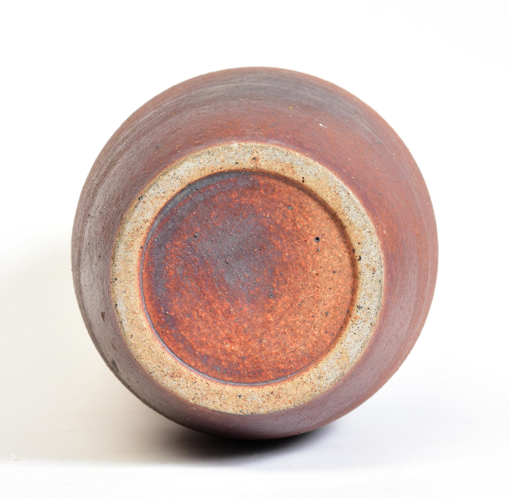 20e siècle, Vase en poterie japonaise en vente 7