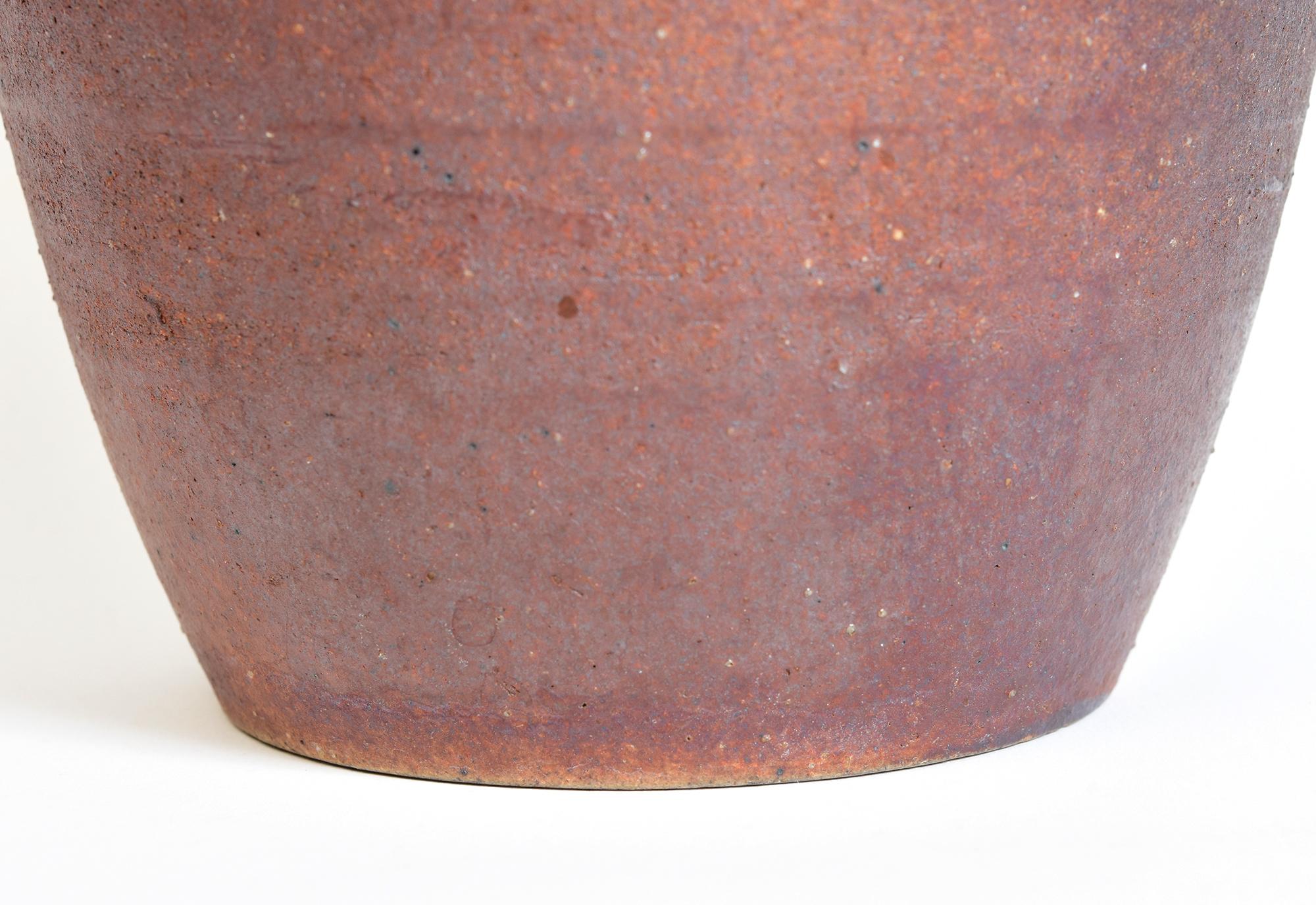 20ième siècle 20e siècle, Vase en poterie japonaise en vente