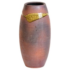 20th Century, Japanese Pottery Vase