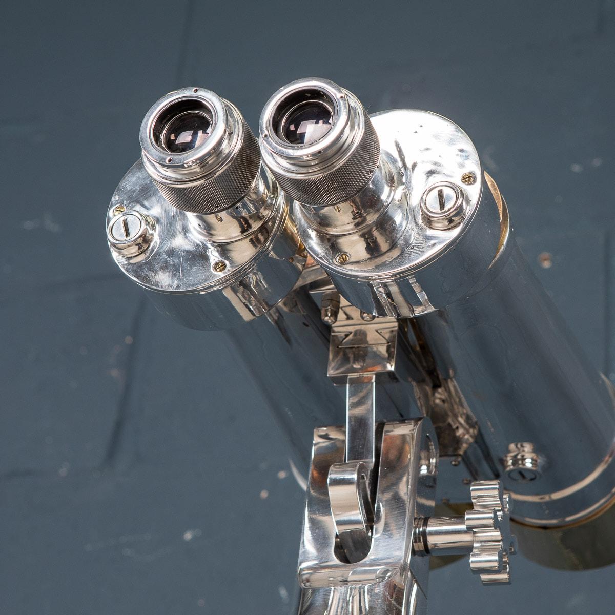20th Century Japanese WWII Naval Binoculars by Nikon, c.1940 10
