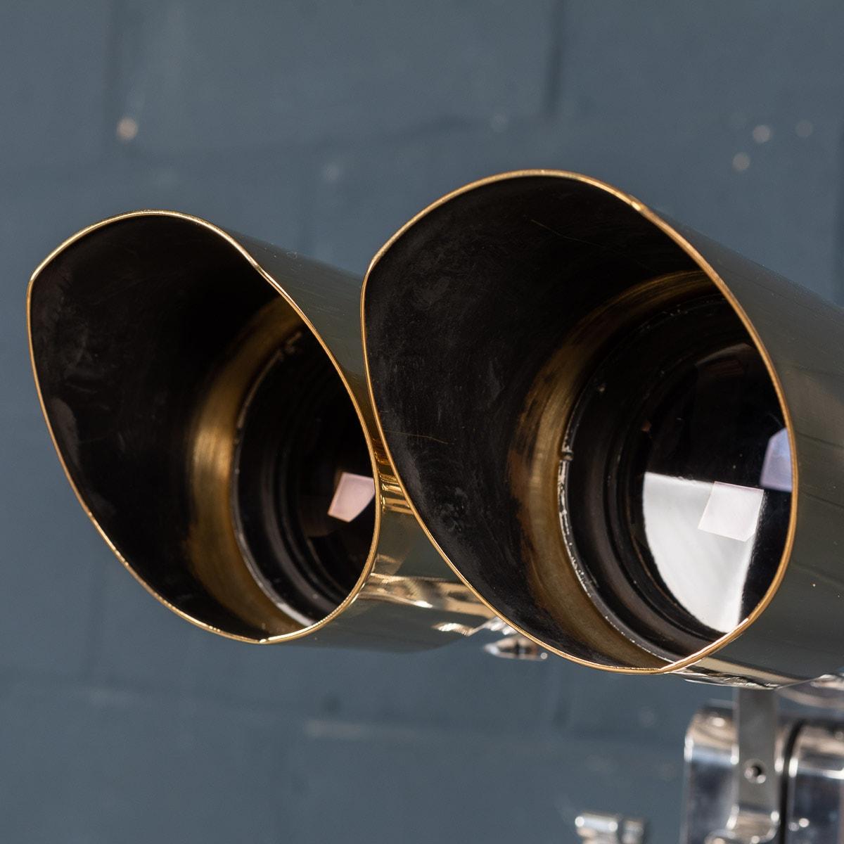 20th Century Japanese WWII Naval Binoculars by Nikon, c.1940 2