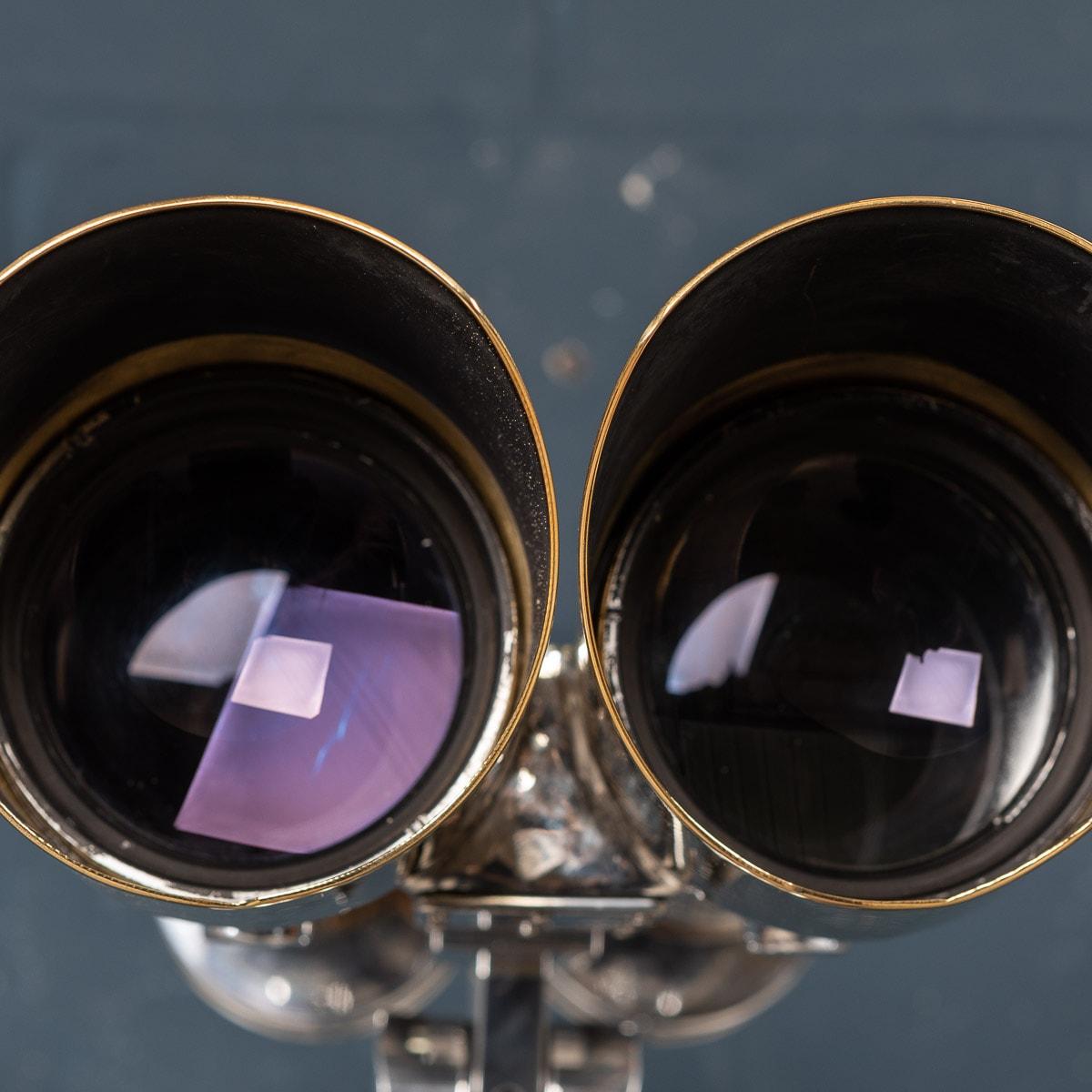 20th Century Japanese WWII Naval Binoculars by Nikon, c.1940 3