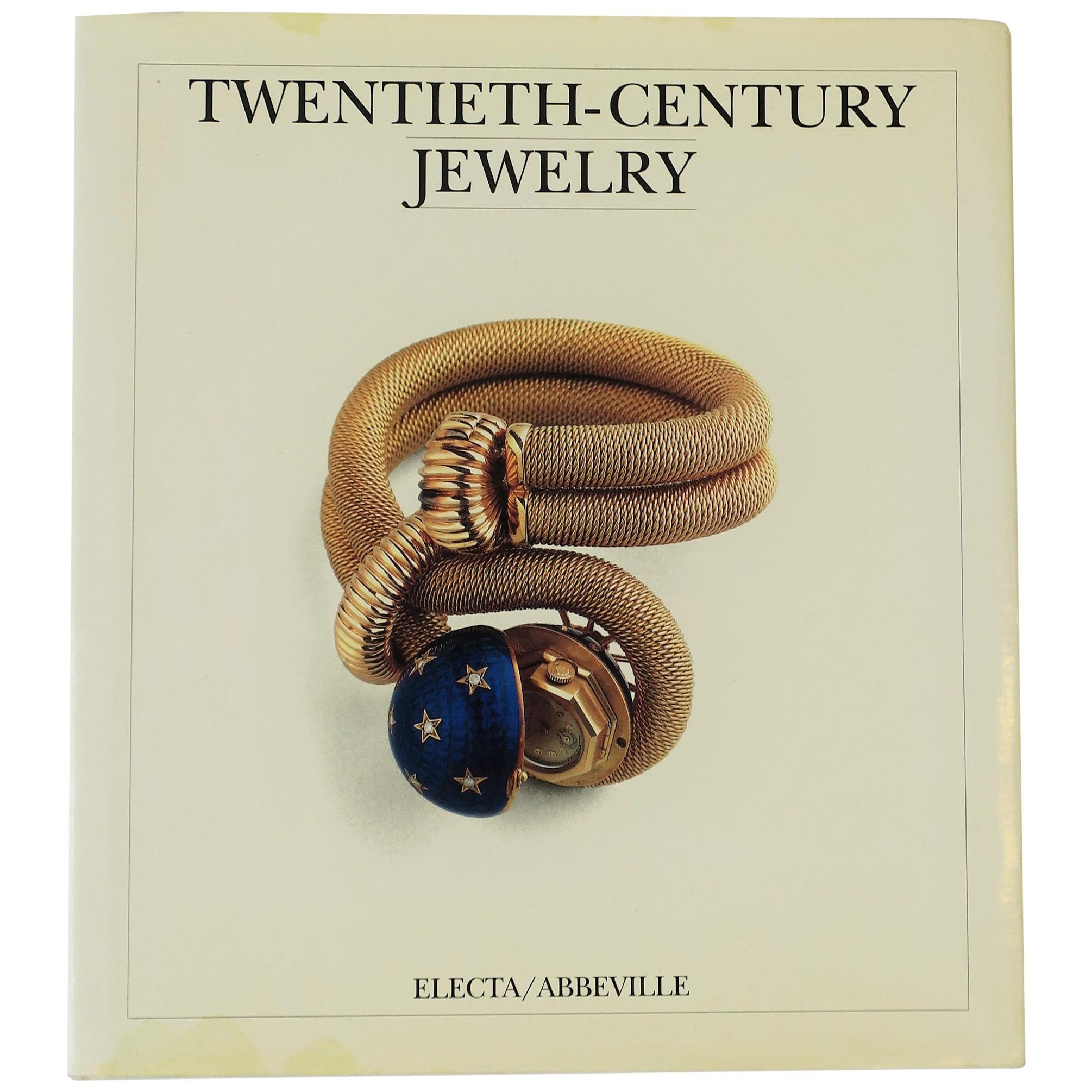 20th Century Jewelry Art Nouveau to Modern Coffee Table or Library Book, 1990s