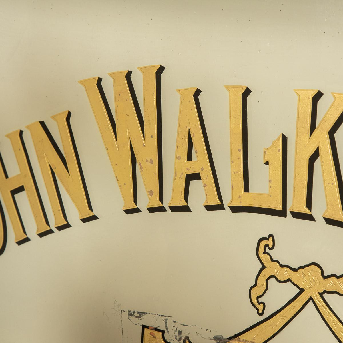 20th Century John Walker Highland Whisky Mirror, c.1900 In Good Condition For Sale In Royal Tunbridge Wells, Kent