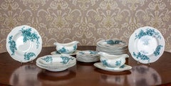 20th Century Johnson Brothers Anemone Porcelain Set