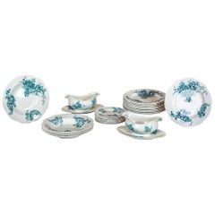 20th Century Johnson Brothers Anemone Porcelain Set