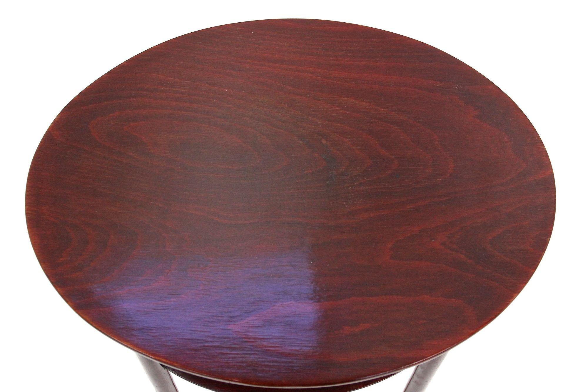 20th Century Josef Hoffmann Side Table for J & J Kohn, Art Nouveau, AT ca. 1910 5