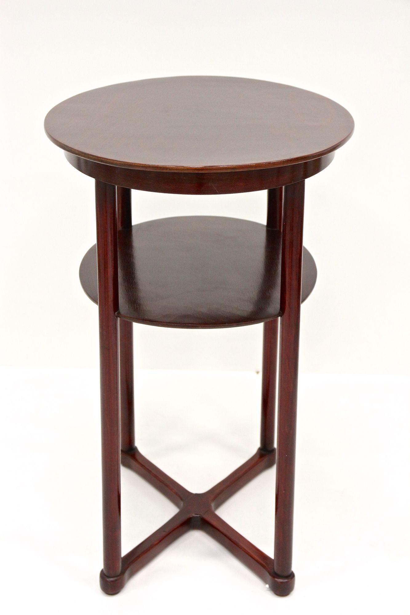 20th Century Josef Hoffmann Side Table for J & J Kohn, Art Nouveau, AT ca. 1910 6