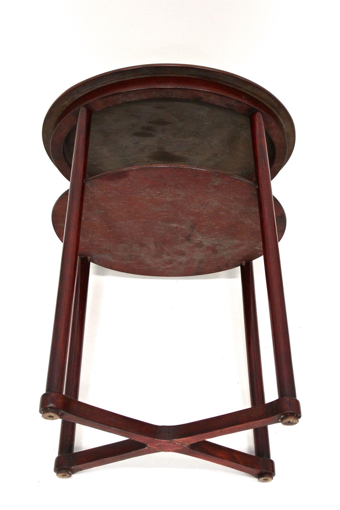 20th Century Josef Hoffmann Side Table for J & J Kohn, Art Nouveau, AT ca. 1910 8
