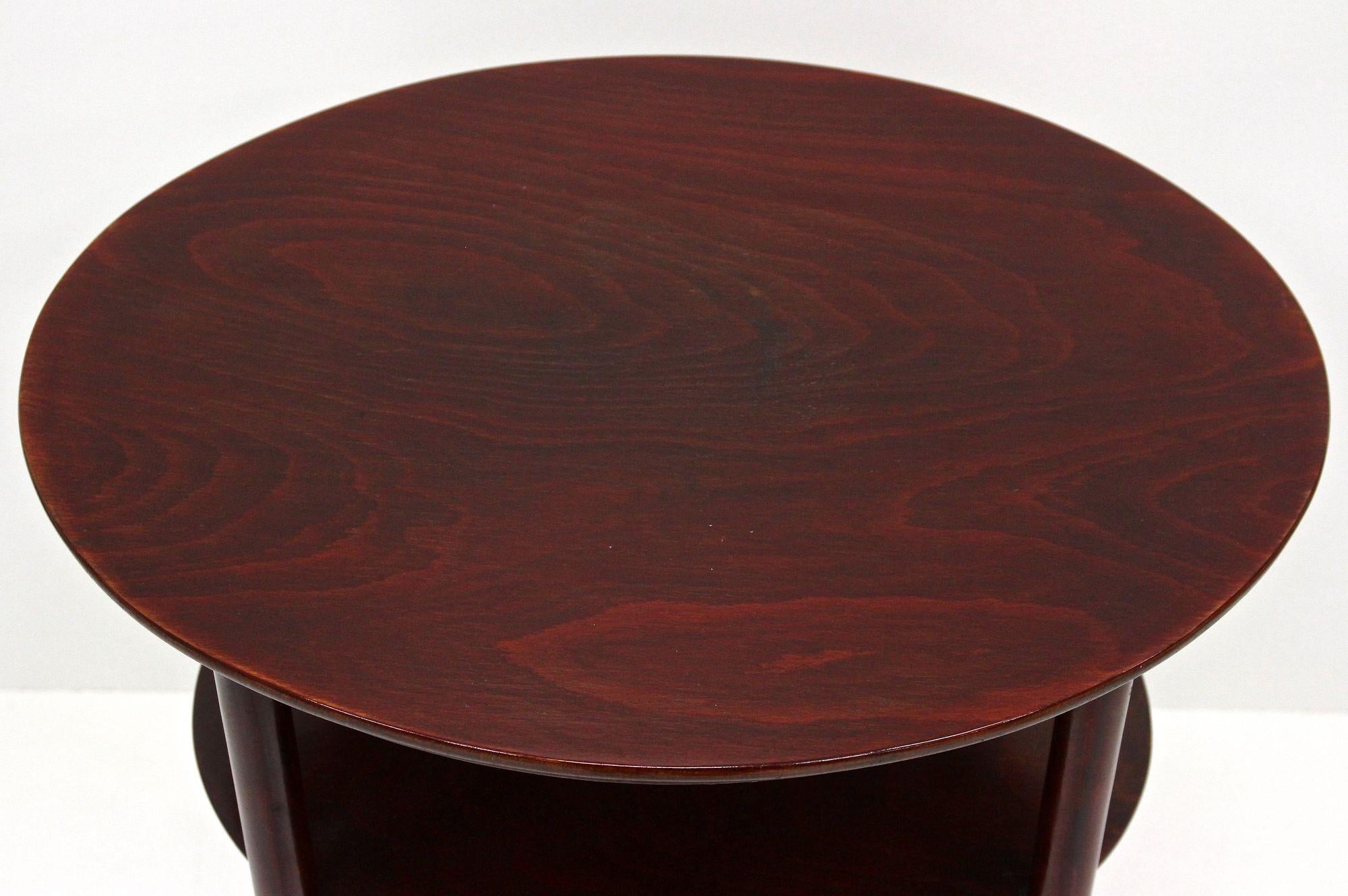 Austrian 20th Century Josef Hoffmann Side Table for J & J Kohn, Art Nouveau, AT ca. 1910