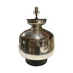 20th Century Jumbo Mercury Glass Lamp