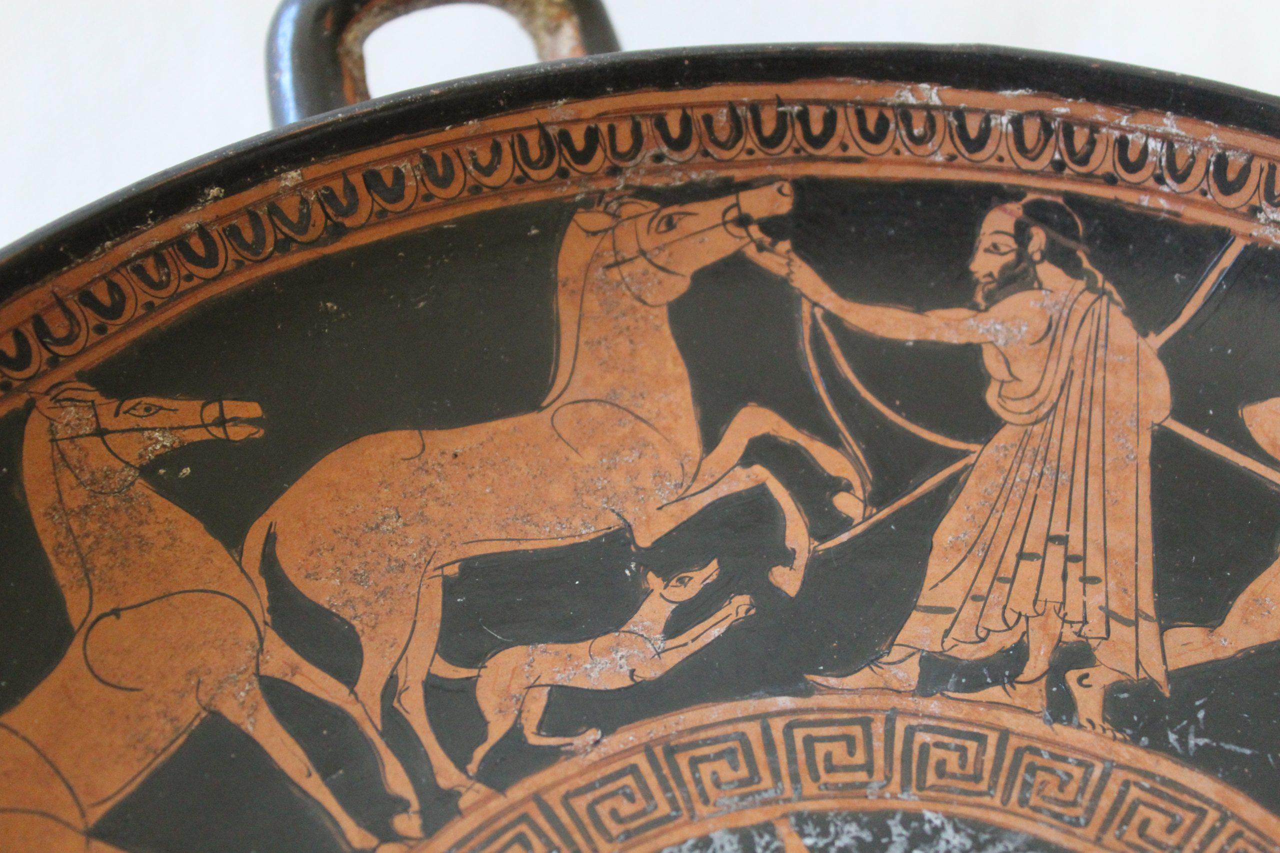 Ceramica Piatto Kilix del XX secolo in vendita