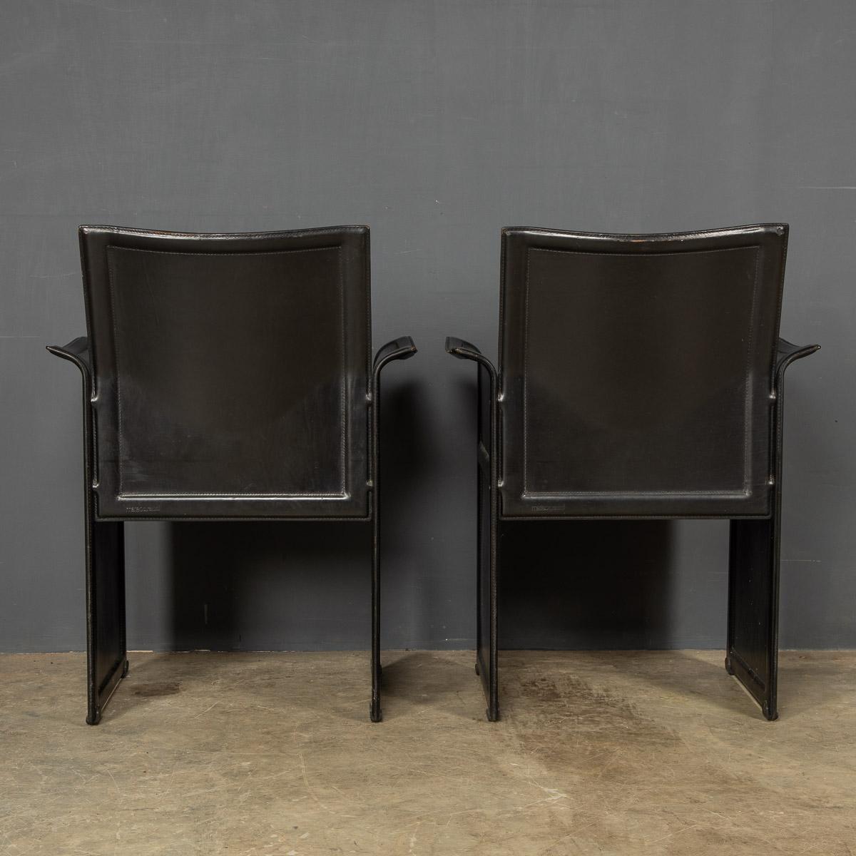 20th Century Korium Chairs By Tito Agnoli, Italy, c.1970 In Good Condition In Royal Tunbridge Wells, Kent