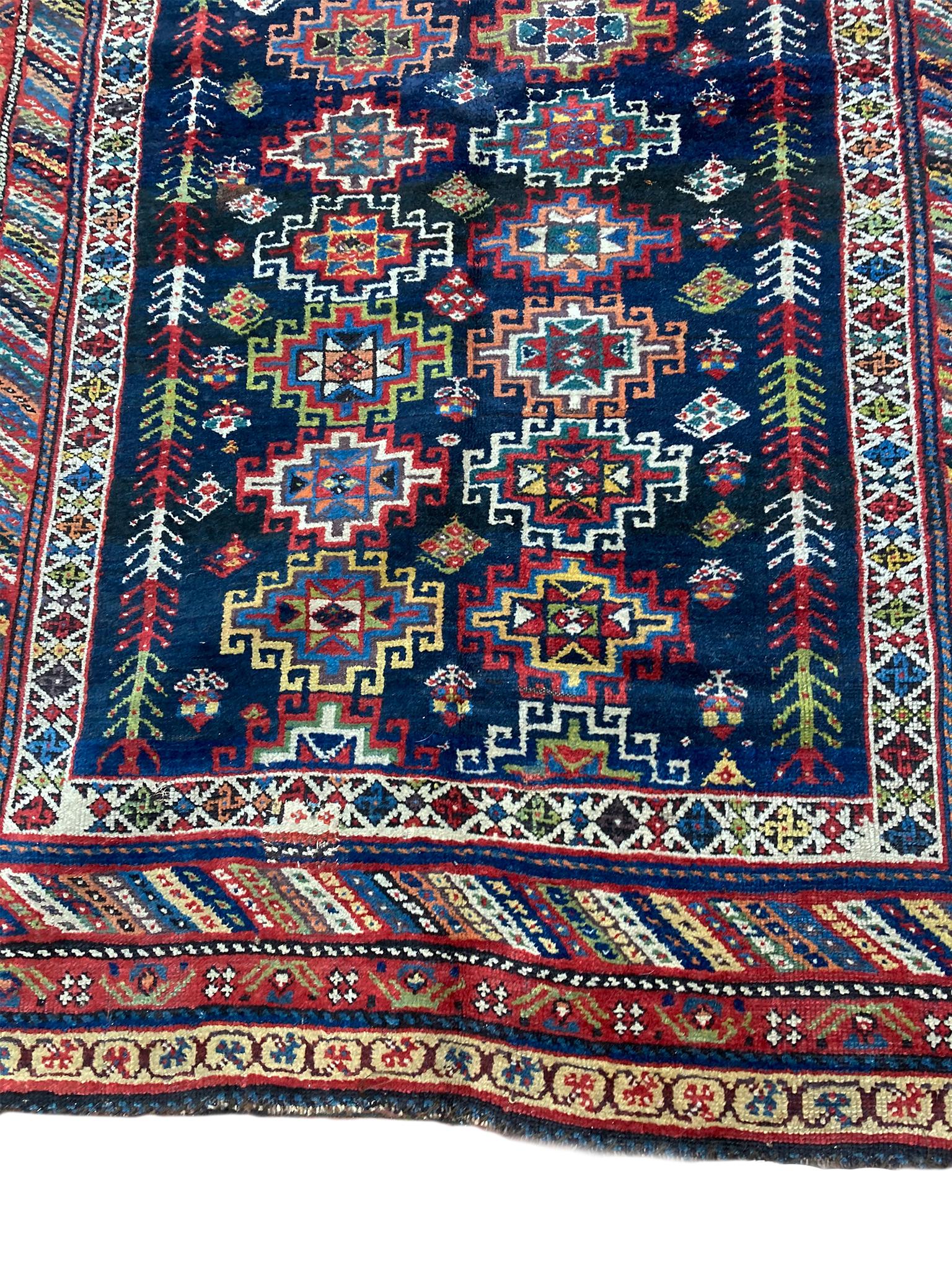 Hand-Knotted 20th Century Kurdish Area Rug For Sale