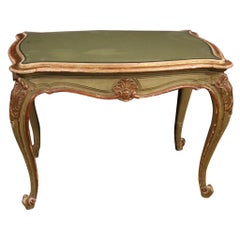 20th Century Lacquered and Giltwood Venetian Coffee Table, 1960