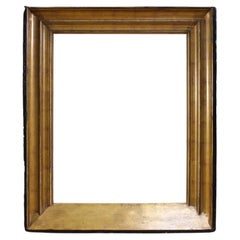 marco holandés del siglo XX en madera lacada y dorada, 1950