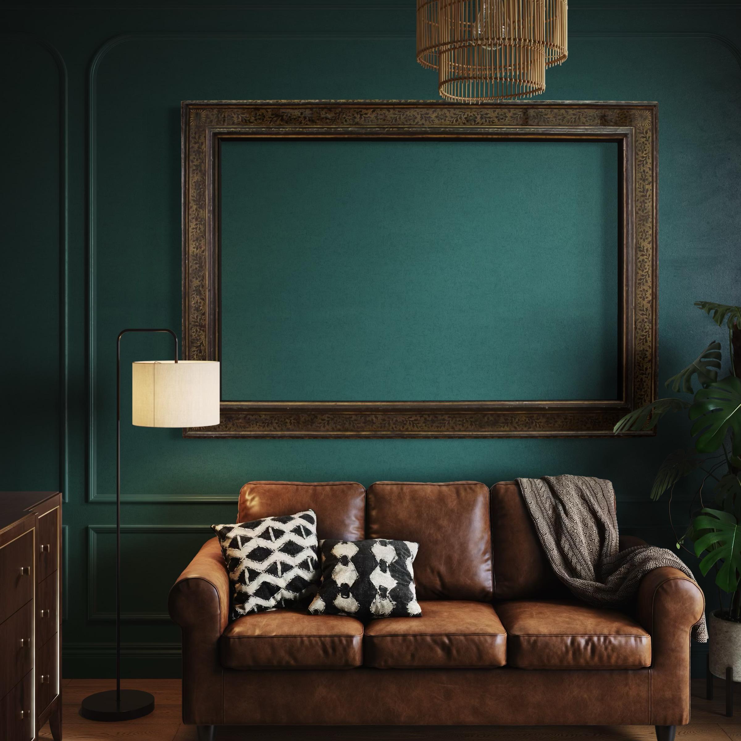 20th Century Lacquered and Gold Wood Tuscan Frame, 1930 For Sale 8