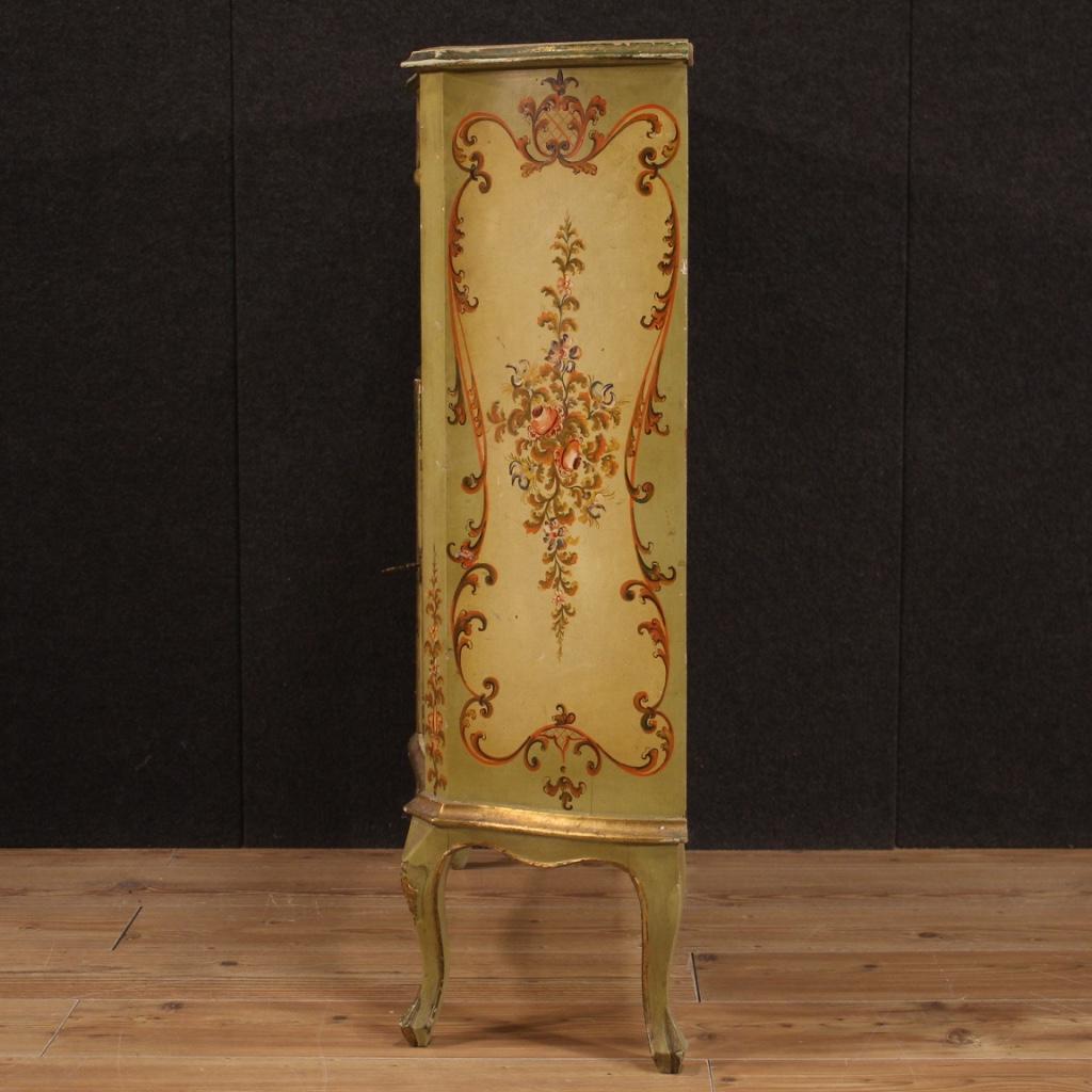20th Century Lacquered and Painted Venetian Sideboard, 1960 6