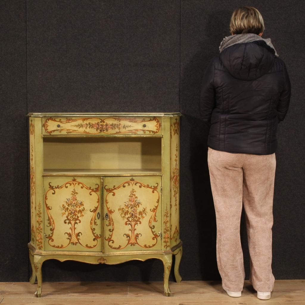 20th Century Lacquered and Painted Venetian Sideboard, 1960 7