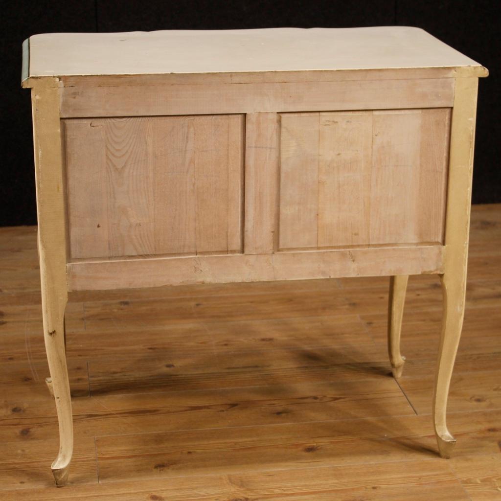 Bois 20th Century Lacquered and Painted Wood French Dresser, 1960 en vente