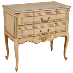Commode française du 20ème siècle en bois laqué et peint, 1960