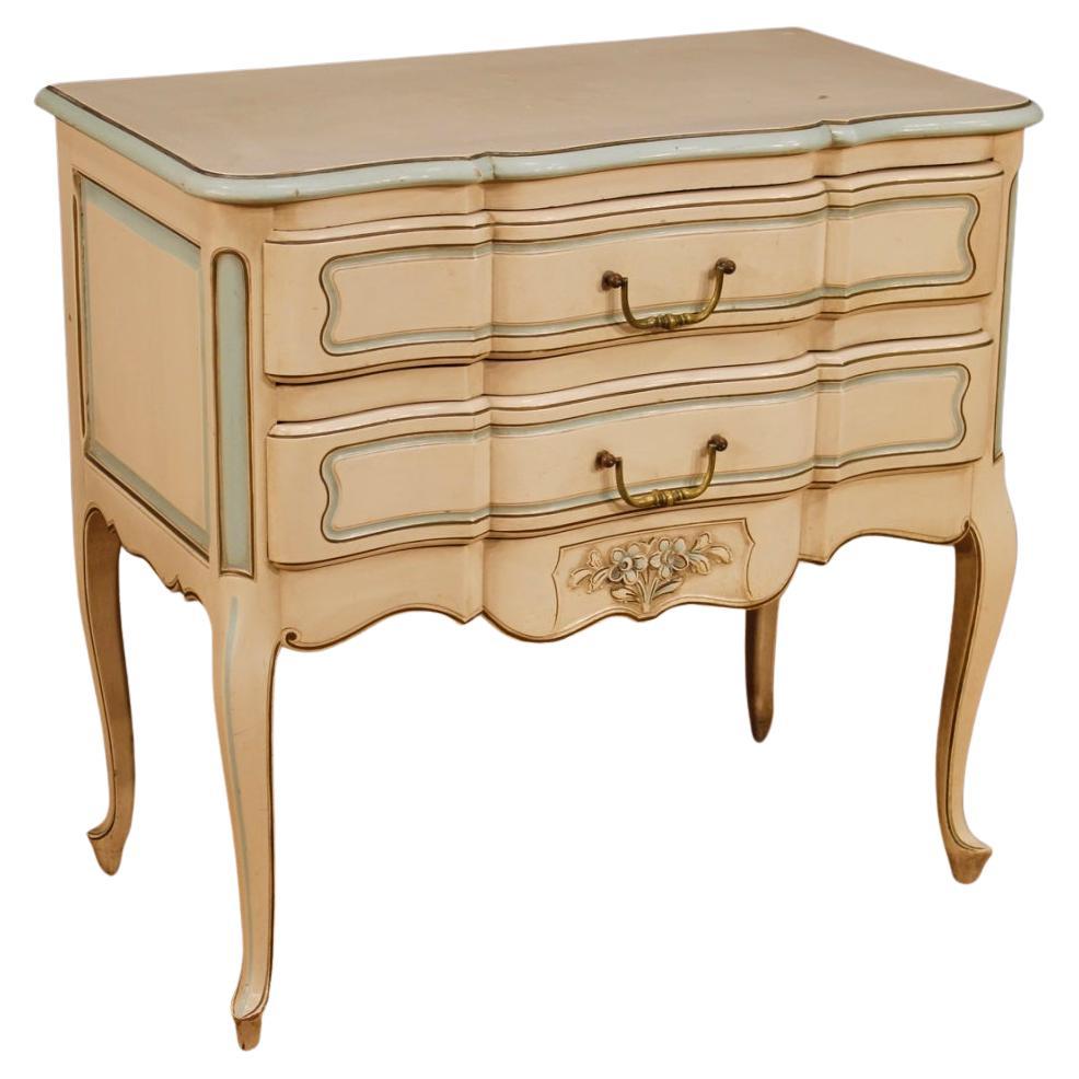 20th Century Lacquered and Painted Wood French Dresser, 1960