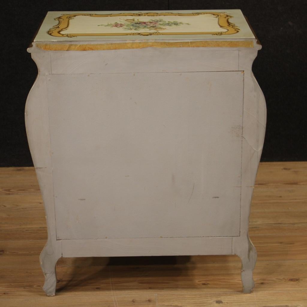 20th Century Lacquered and Painted Wood Italian Dresser, 1970 4