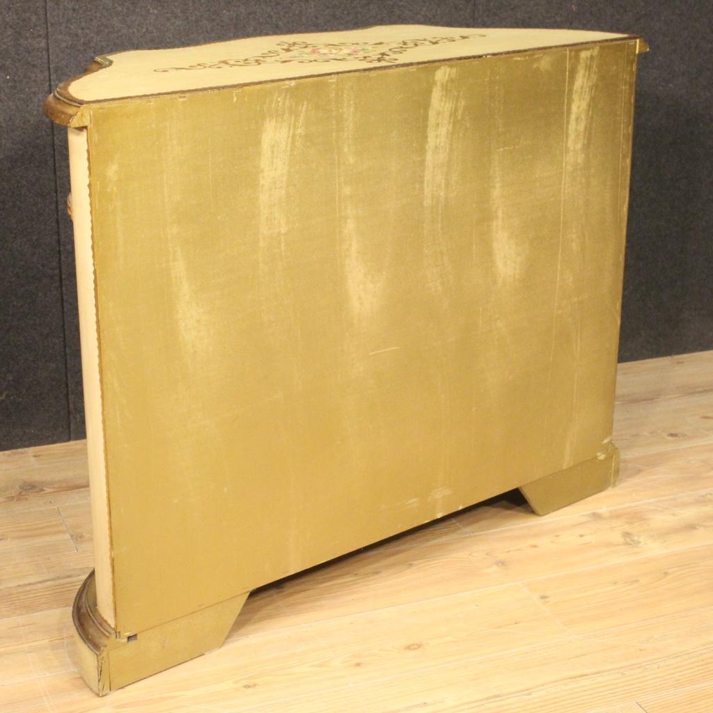 20th Century Lacquered and Painted Wood Italian Sideboard, 1960 5