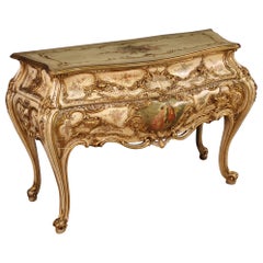 20th Century Lacquered and Painted Wood Venetian Dresser, 1960