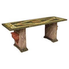 20th Century Lacquered Wood Dutch Table, 1970