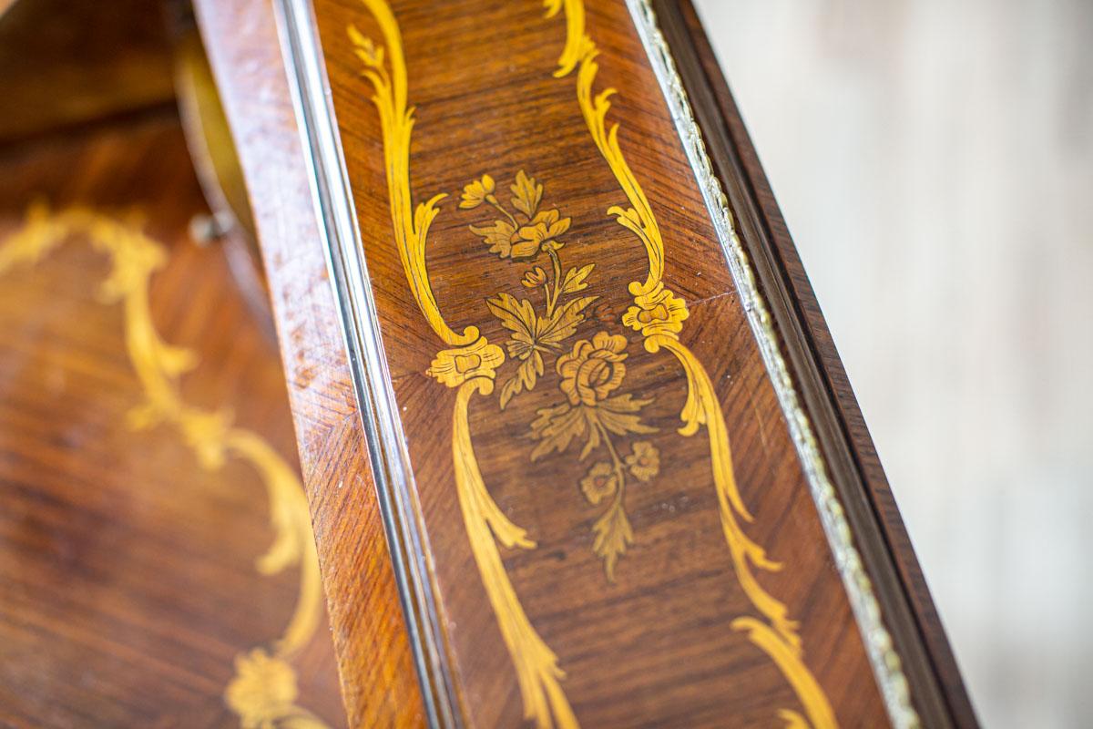 20th-Century Richy Inlaid Ladies Secretary Desk in the Louis XV Type 6