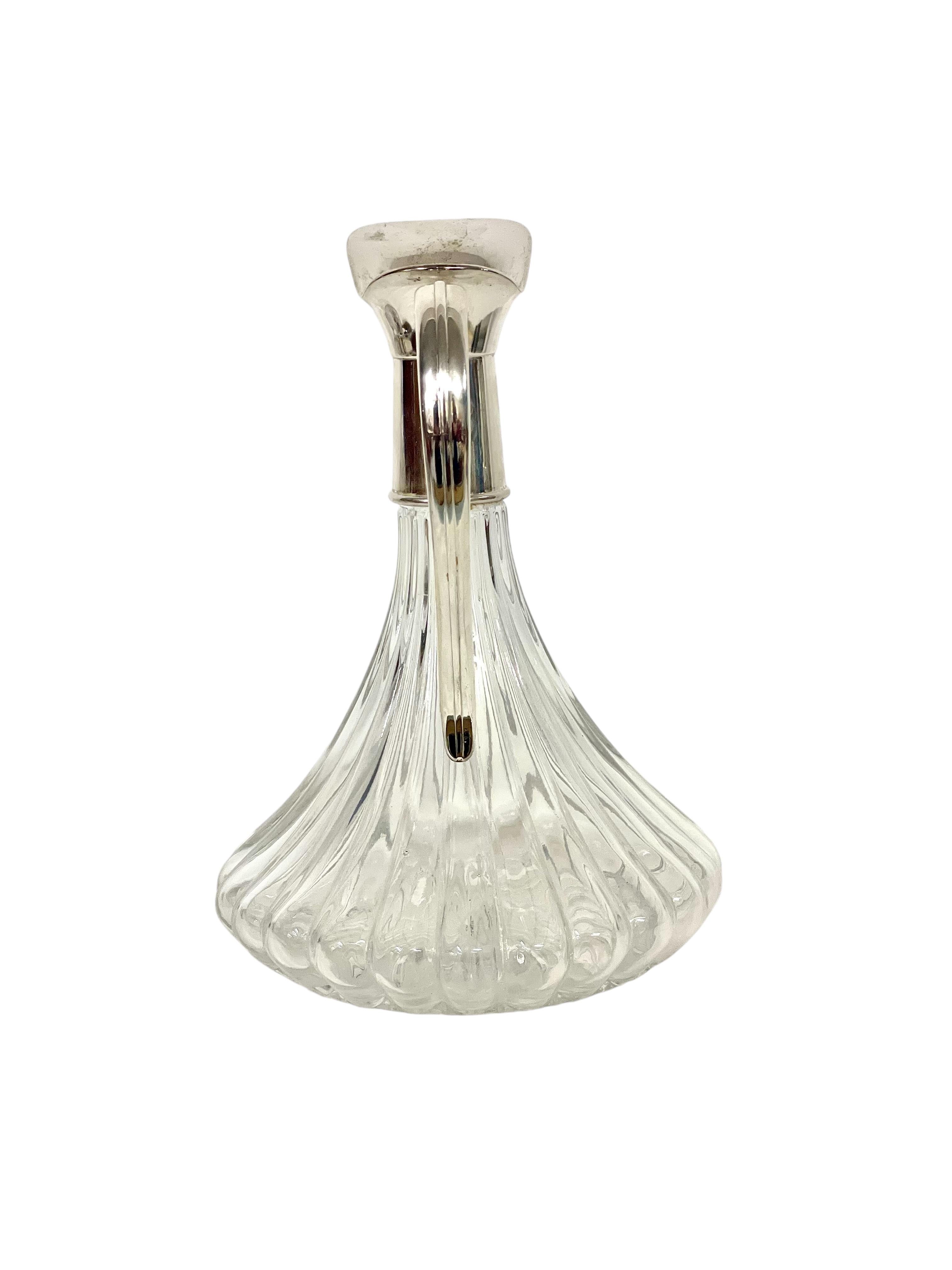 Decantador de cristal Lancel Paris del siglo XX en Bueno estado para la venta en LA CIOTAT, FR
