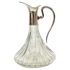 20th Century Lancel Paris Crystal Decanter