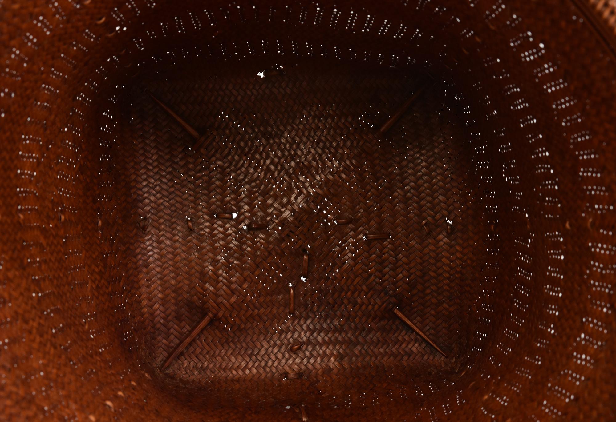 20th Century, Laos Bamboo Basket For Sale 7