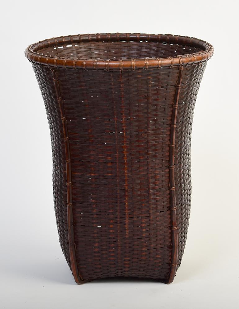 Wood 20th Century, Laos Bamboo Basket