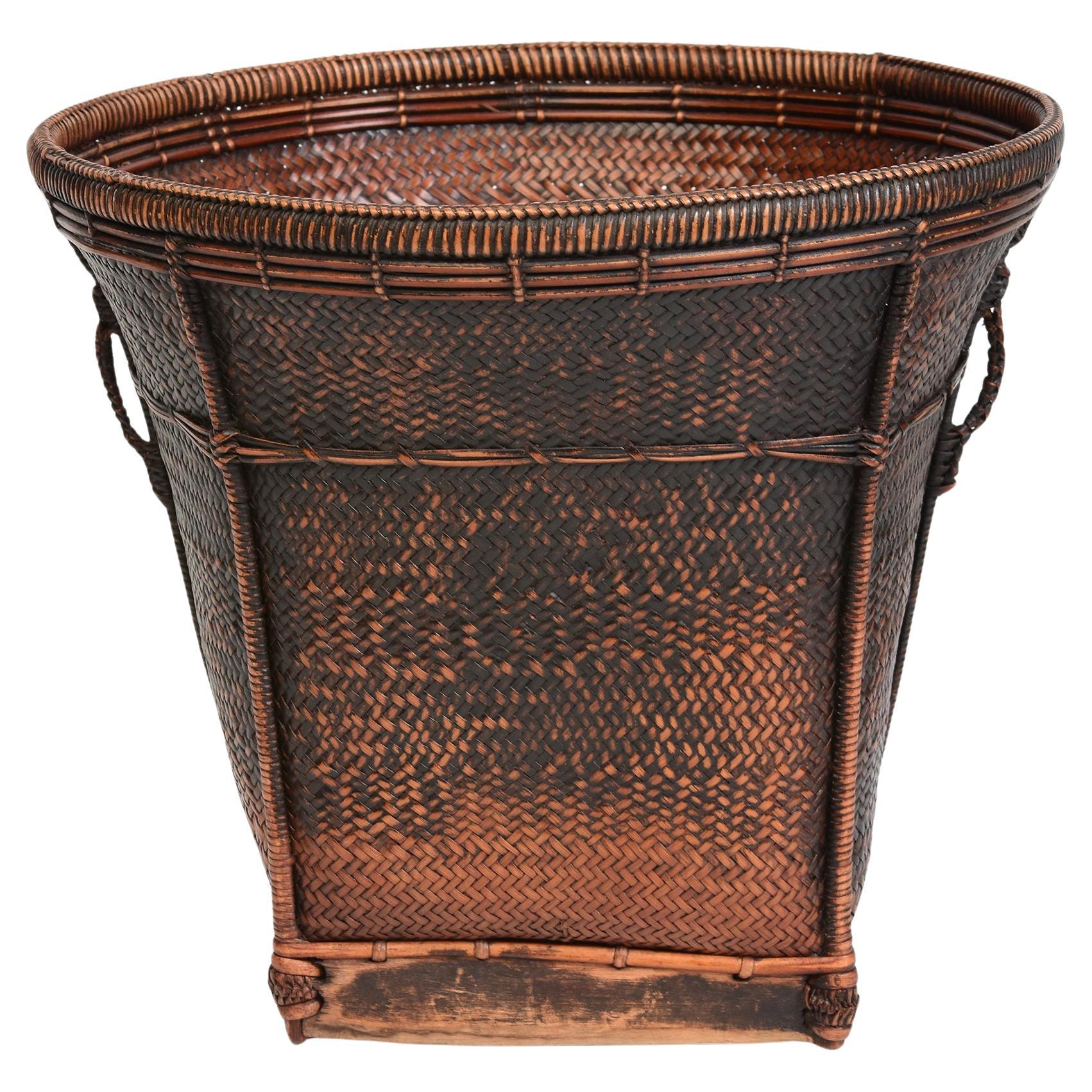 20th Century, Laos Bamboo Basket