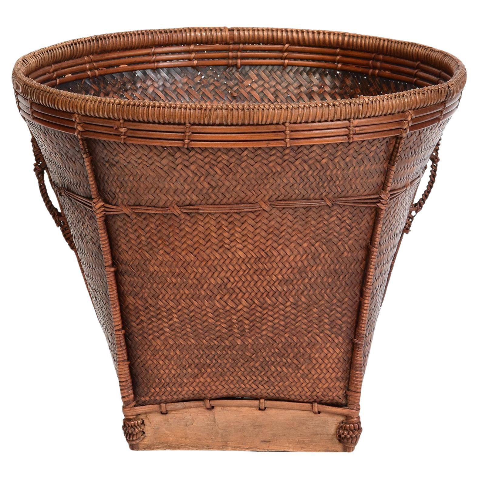 20th Century, Laos Bamboo Basket