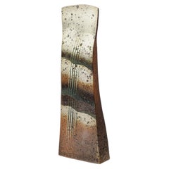 20th century large abstract colored ceramic sculpture by Nadia Pasquer La Borne