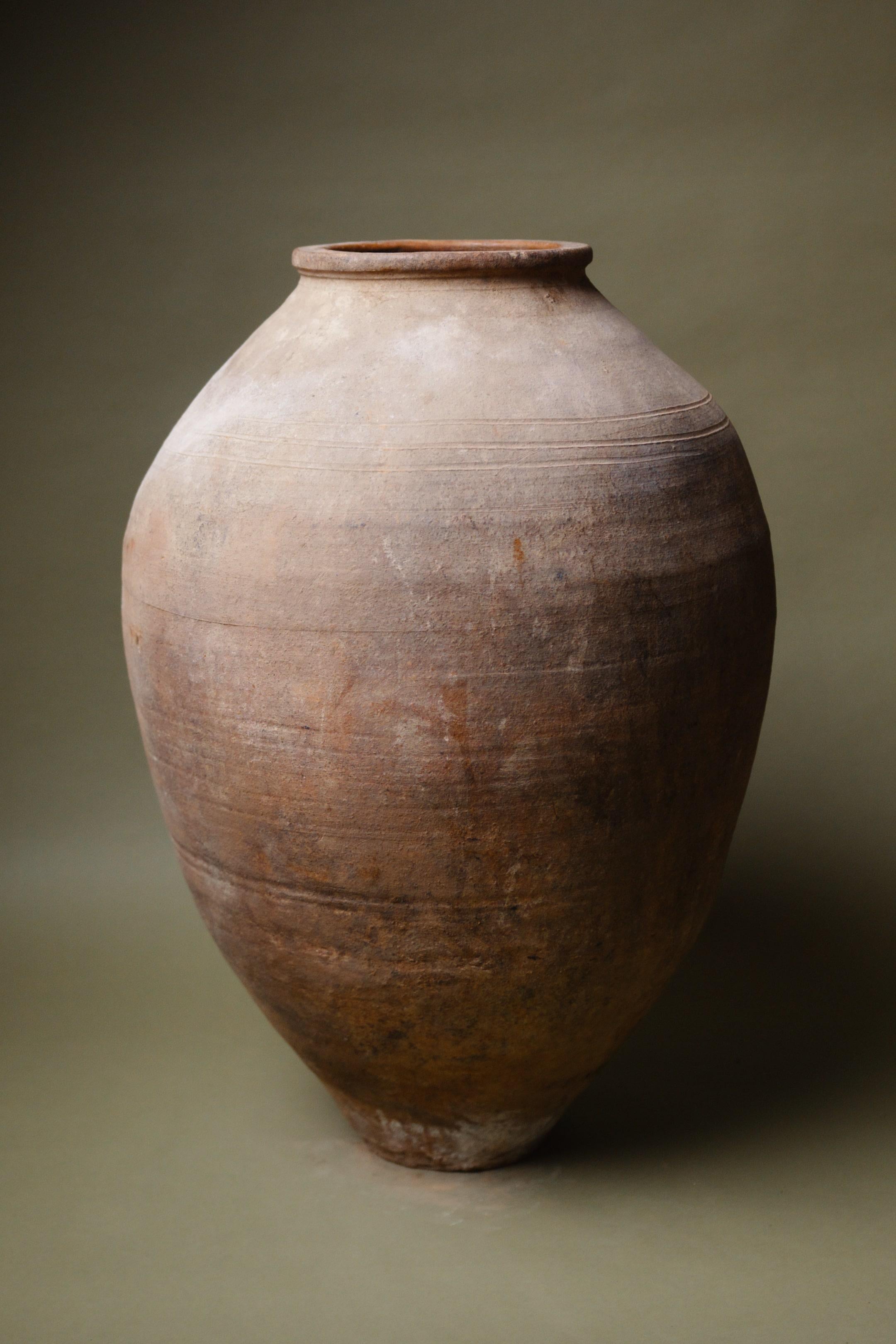Rustico Grande vaso in terracotta anatolica del 20° secolo in vendita