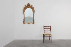 Grand miroir baroque doré du 20e siècle par Deknudt Belgique