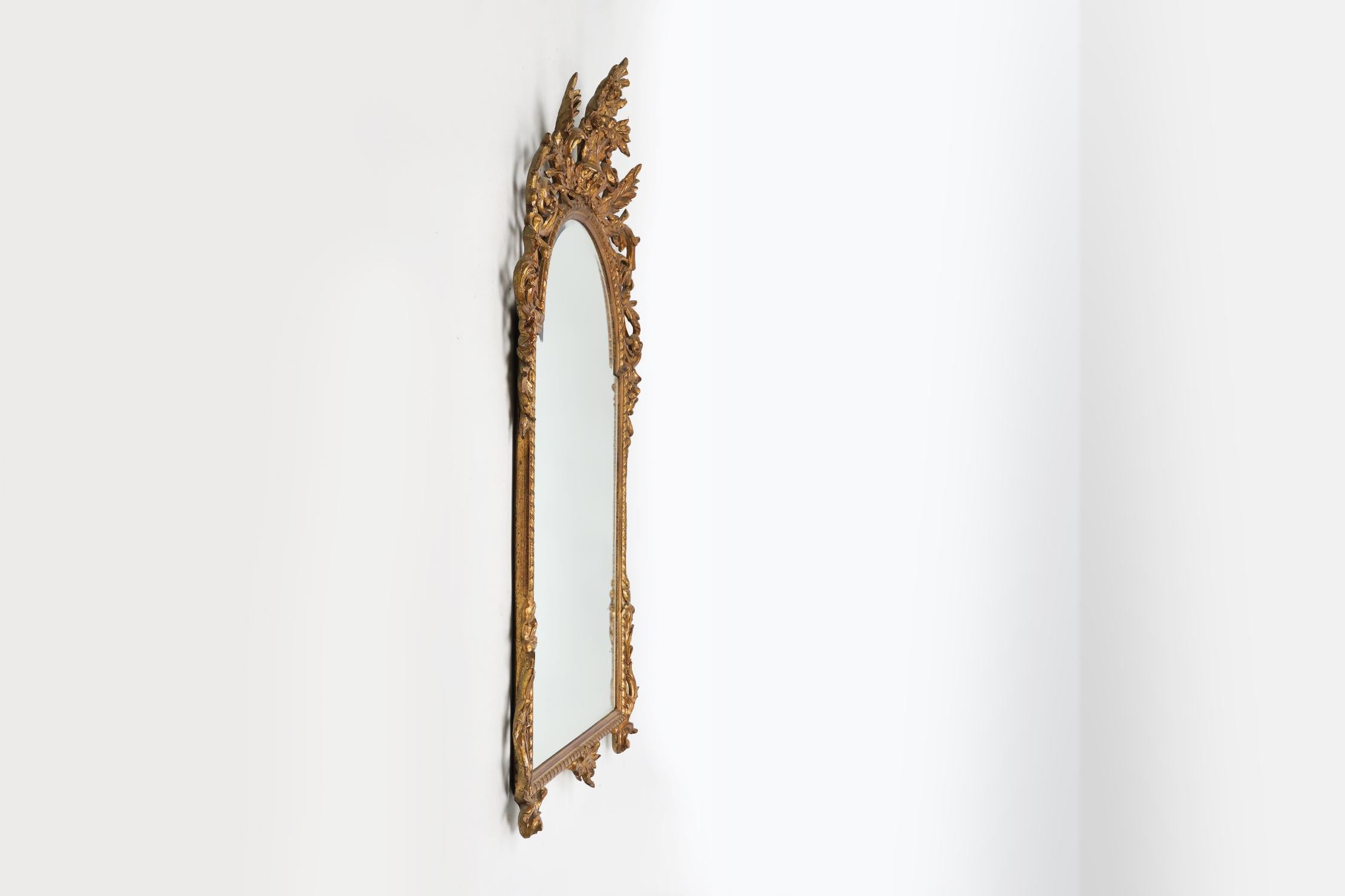 20th Century large Baroque Mirror by Deknudt, Belgium For Sale 3