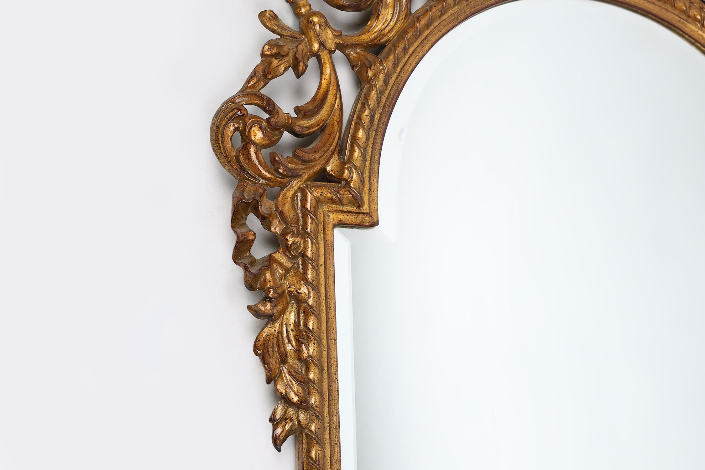 20th Century large Baroque Mirror by Deknudt, Belgium For Sale 5