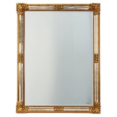 20th century Large Baroque Wall Mirror by DeKnudt, Belgium