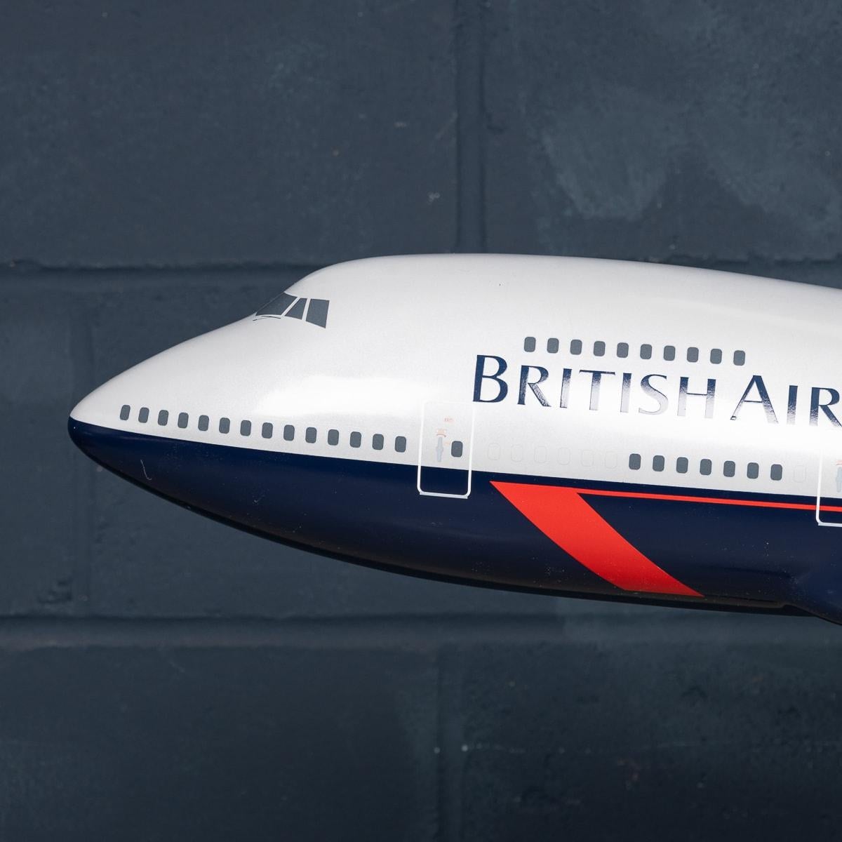 Boeing 747 Grande Del Siglo XX Con Librea Landor De British Airways Por Modelos Space 4