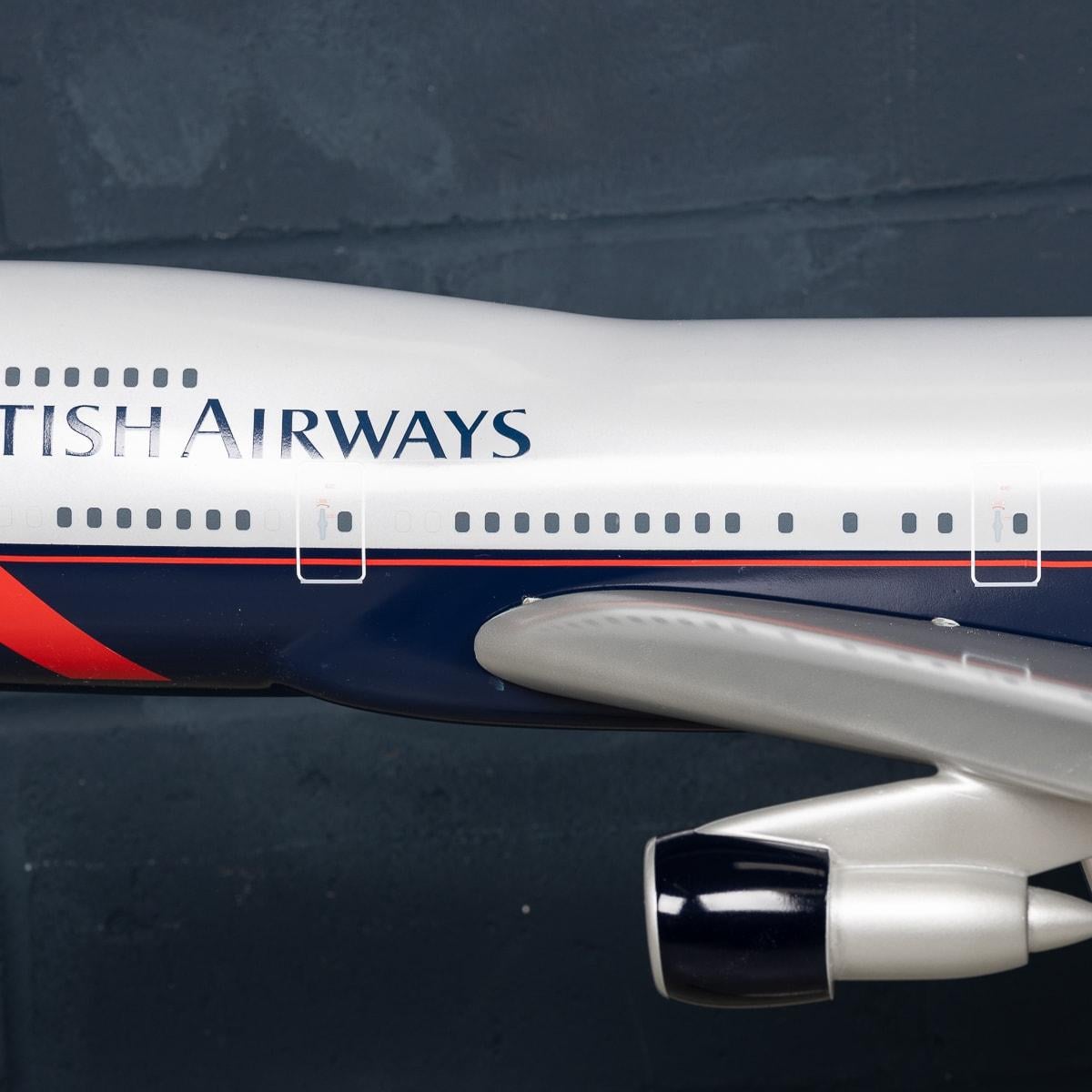 Boeing 747 Grande Del Siglo XX Con Librea Landor De British Airways Por Modelos Space 5
