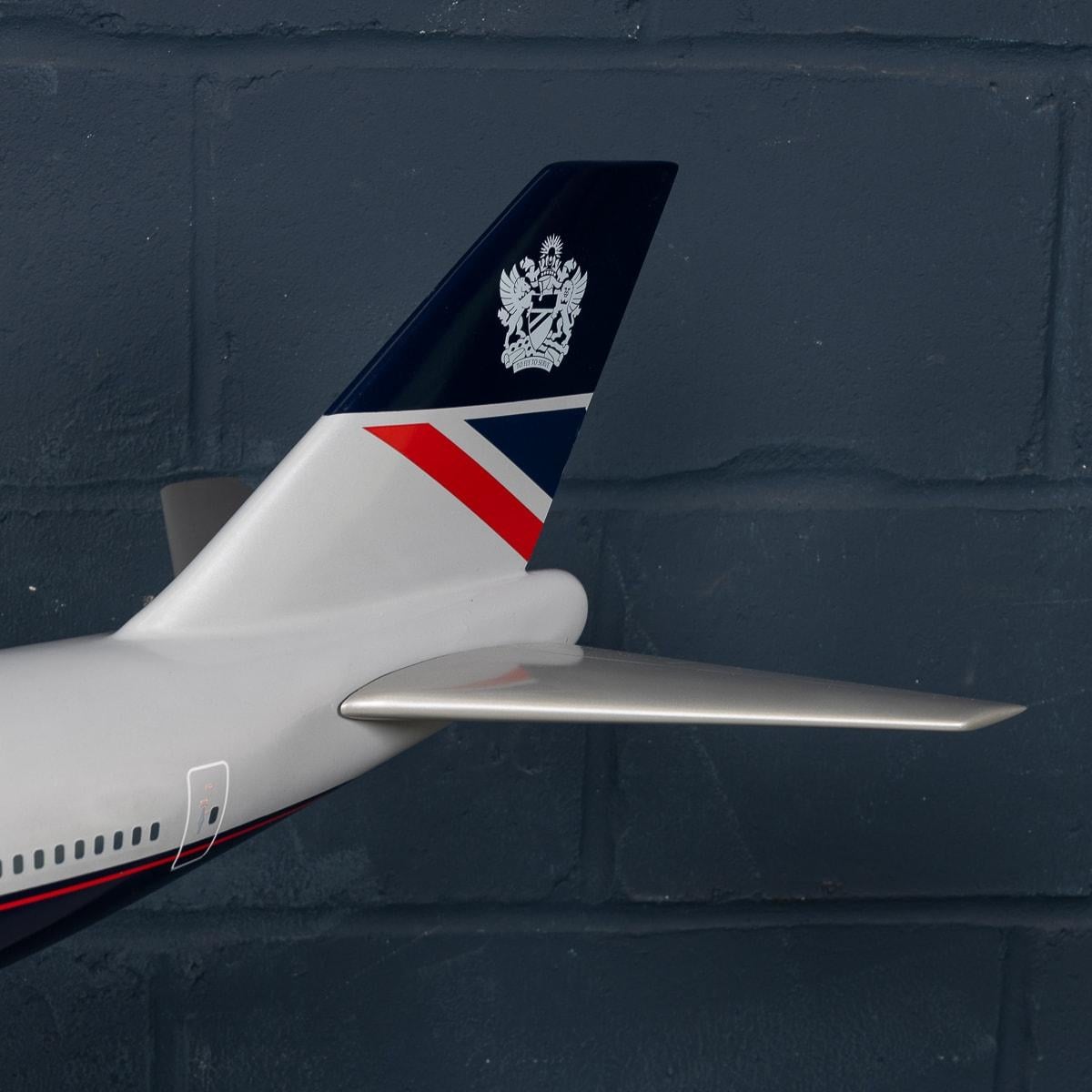 Boeing 747 Grande Del Siglo XX Con Librea Landor De British Airways Por Modelos Space 1